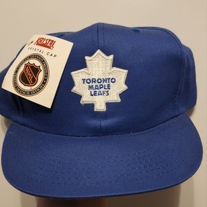 Vintage 90's Toronto Maple Leafs Snapback deadstock Krystal Cap